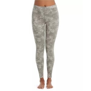 Spanx Jeanish Stone Wash Camo Ankle Leggings Women’s Size 1X